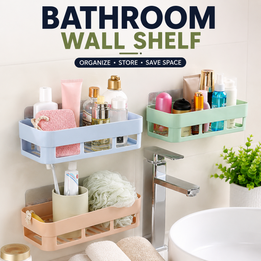 Generic Corner Saver Multipurpose Kitchen Bathroom Shelf Wall Holder Storage Rack | Smart Triangular Space-Saving Design