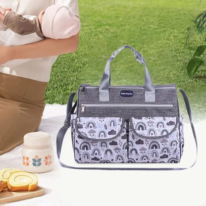 Baby King Sky Large Baby Diaper Bag | Multi-Function Water | Resistant Travel Tote
