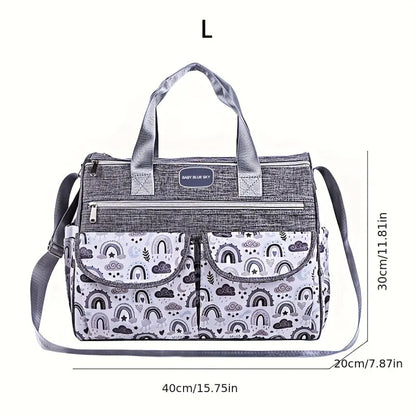 Baby King Sky Large Baby Diaper Bag | Multi-Function Water | Resistant Travel Tote