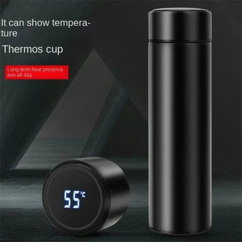 Smart Temperature Display Water Bottle 500ml | Stainless Steel