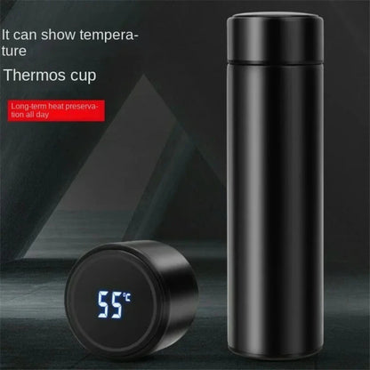 Smart Temperature Display Water Bottle 500ml | Stainless Steel
