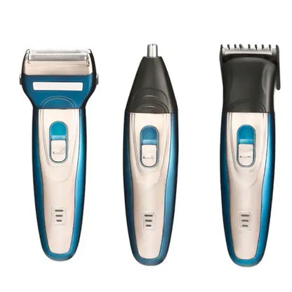 Kemei KM-5558 3 In 1 |Electric Shaver & Trimmer