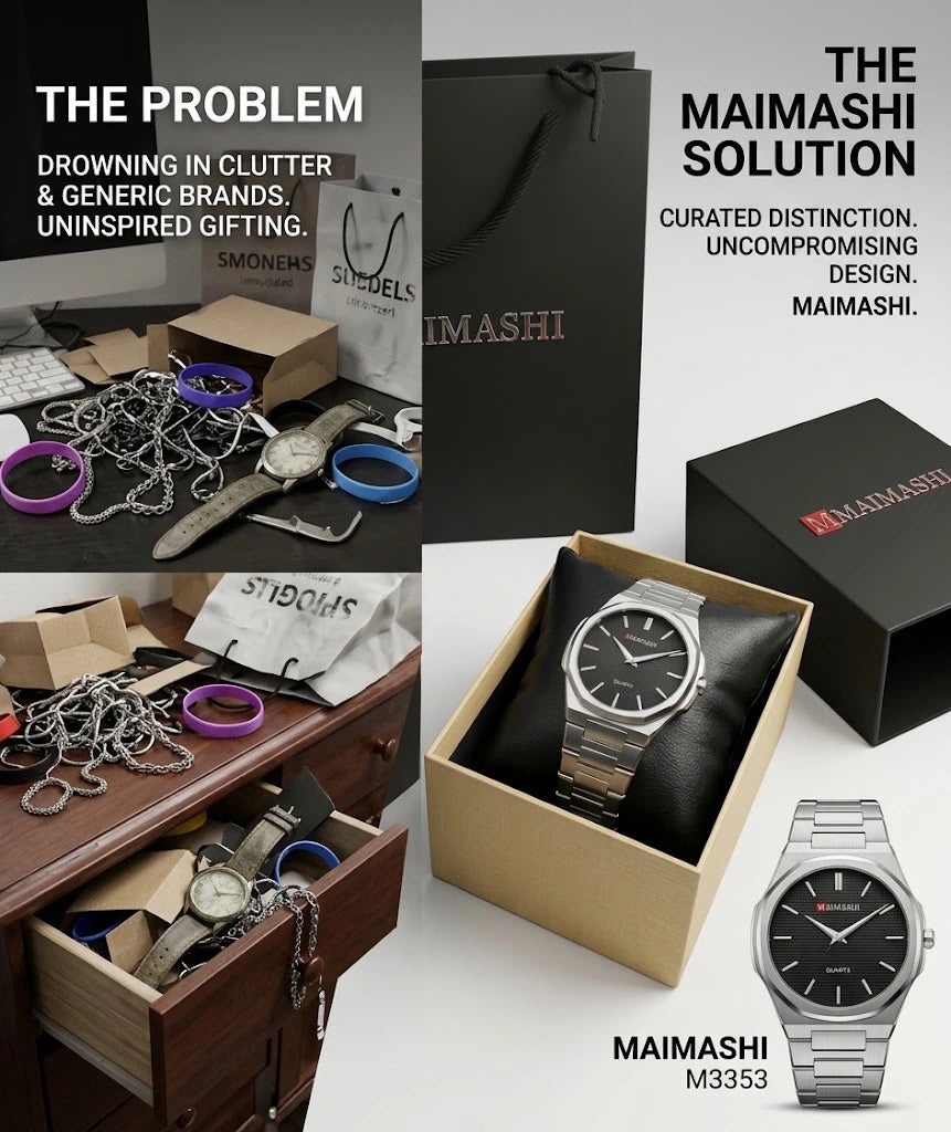 MAIMASHI Men's Automatic Stainless Steel Watch – Sanariz