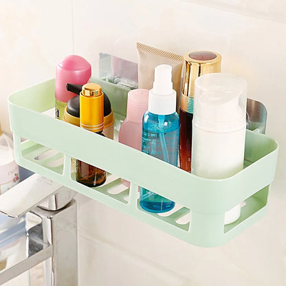 Generic Corner Saver Multipurpose Kitchen Bathroom Shelf Wall Holder Storage Rack | Smart Triangular Space-Saving Design