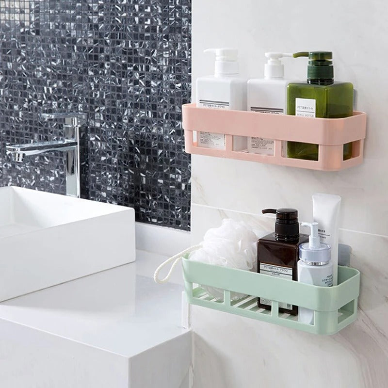 Generic Corner Saver Multipurpose Kitchen Bathroom Shelf Wall Holder Storage Rack | Smart Triangular Space-Saving Design