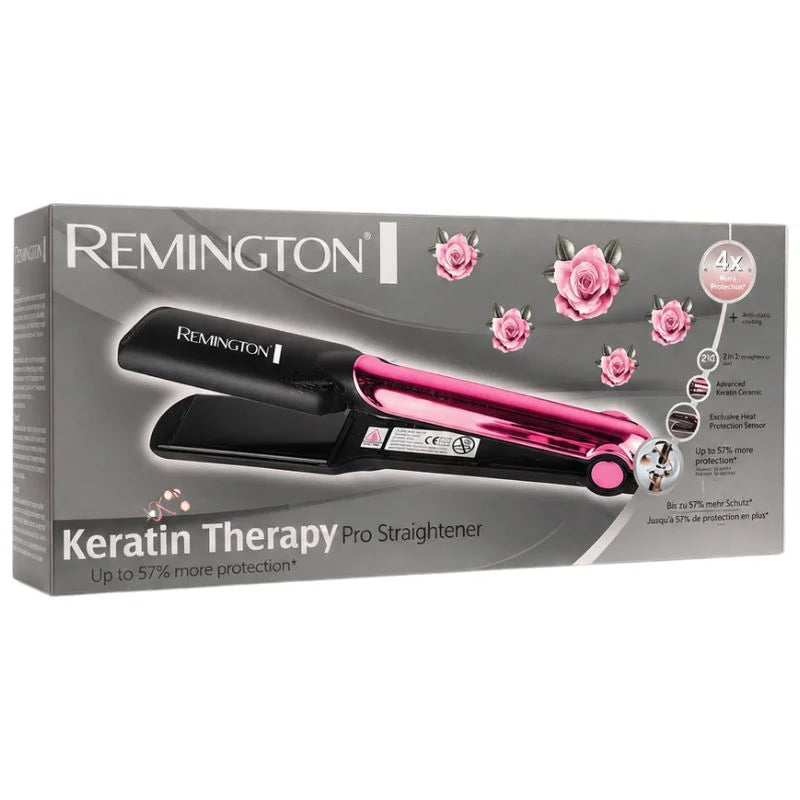 Remington FR 531 | Keratin Therapy Pro Hair Straightener | Ceramic & Teflon Coated Plates