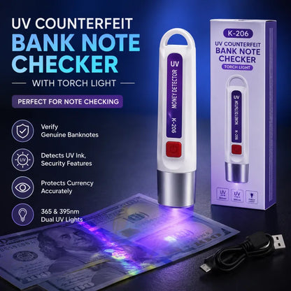 JC-205 UV Banknote Counterfeit Note Checking Torch | Buy Online