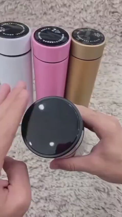 Smart Temperature Display Water Bottle 500ml | Stainless Steel